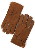 YISEVEN Men's  Shearling New Zealand Sherpa Fur Gloves YISEVEN