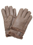 YISEVEN Men's Winter Shearling Sheepskin Gloves YISEVEN