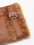 YISEVEN Men's Winter Shearling Sheepskin Gloves YISEVEN