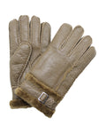 YISEVEN Men's Winter Shearling Sheepskin Gloves YISEVEN