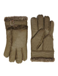 YISEVEN Men's Winter Shearling Sheepskin Gloves YISEVEN