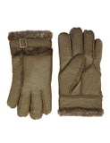 YISEVEN Men's Winter Shearling Sheepskin Gloves YISEVEN