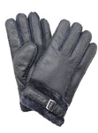 YISEVEN Men's Winter Shearling Sheepskin Gloves YISEVEN