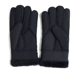 YISEVEN Men's Winter Shearling Sheepskin Gloves YISEVEN