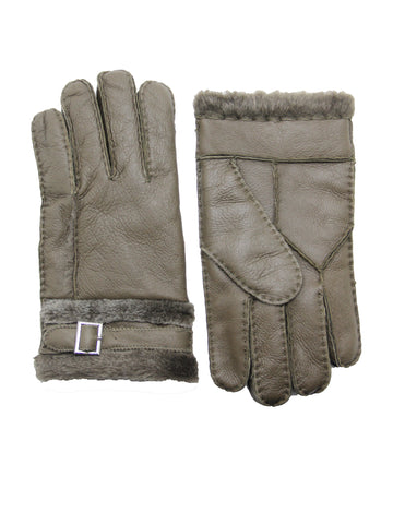 YISEVEN Men's Winter Shearling Sheepskin Gloves YISEVEN
