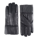 YISEVEN Men's Winter Sheepskin  Shearling Leather Gloves(Mittens) YISEVEN