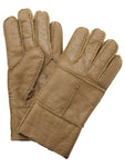 YISEVEN Men's Winter Sheepskin  Shearling Leather Gloves(Mittens) YISEVEN