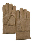 YISEVEN Men's Winter Sheepskin  Shearling Leather Gloves(Mittens) YISEVEN