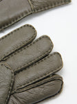 YISEVEN Men's Winter Sheepskin  Shearling Leather Gloves(Mittens) YISEVEN
