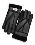 YISEVEN Men's Winter Shearling Sheepskin Gloves YISEVEN