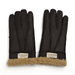 YISEVEN Men's Winter Shearling Sheepskin Gloves YISEVEN