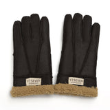 YISEVEN Men's Winter Shearling Sheepskin Gloves YISEVEN