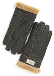 YISEVEN Men's Winter Shearling Sheepskin Gloves YISEVEN