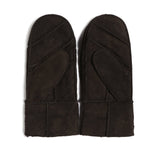 YISEVEN Men's Sheepskin Shearling Leather Gloves(Mittens) YISEVEN