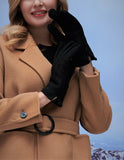 YISEVEN Women's  Lambskin Shearling Leather Gloves YISEVEN