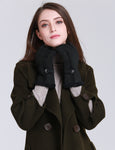 YISEVEN Women's Shearling Leather Gloves YISEVEN