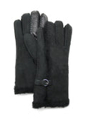 YISEVEN Women's Shearling Leather Gloves YISEVEN