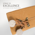 YISEVEN Women's Lambskin Shearling Leather Gloves