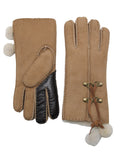 YISEVEN Women's Lambskin Shearling Leather Gloves