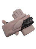 YISEVEN Women's  Sheepskin Shearling Leather Gloves YISEVEN