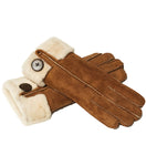 YISEVEN Womens Lambskin Shearling Leather Gloves YISEVEN