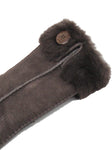 YISEVEN Womens Lambskin Shearling Leather Gloves YISEVEN
