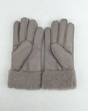 YISEVEN Womens Sheepskin Shearling Leather Gloves YISEVEN