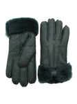 YISEVEN Womens Sheepskin Shearling Leather Gloves YISEVEN