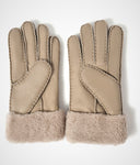 YISEVEN Womens Sheepskin Shearling Leather Gloves YISEVEN