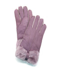 YISEVEN Womens Sheepskin Shearling Leather Gloves YISEVEN