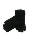 YISEVEN Womens Sheepskin Shearling Leather Gloves YISEVEN