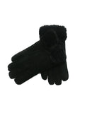 YISEVEN Womens Sheepskin Shearling Leather Gloves YISEVEN