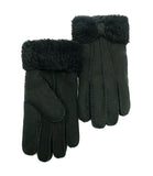 YISEVEN Womens Sheepskin Shearling Leather Gloves YISEVEN