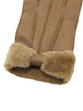 YISEVEN Womens Sheepskin Shearling Leather Gloves YISEVEN
