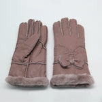 YISEVEN Womens Shealring Sheepskin Leather Gloves YISEVEN