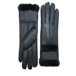 YISEVEN Womens Sheepskin Shearling Leather Gloves YISEVEN