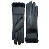 YISEVEN Womens Sheepskin Shearling Leather Gloves YISEVEN
