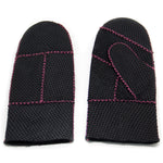 YISEVEN Womens  Sheepskin Shearling Leather Gloves(Mittens) YISEVEN