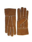 YISEVEN Womens Sheepskin Shearling Leather Gloves YISEVEN