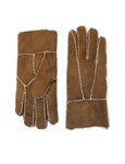 YISEVEN Womens Sheepskin Shearling Leather Gloves YISEVEN