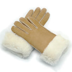 YISEVEN Women's  Shearling Sheepskin Leather Gloves YISEVEN