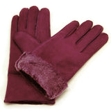 YISEVEN Women's  Shearling Sheepskin Leather Gloves YISEVEN