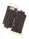 YISEVEN Men's Winter Shearling Sheepskin Gloves YISEVEN