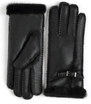 YISEVEN Womens Sheepskin Shearling Leather Gloves YISEVEN