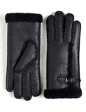 YISEVEN Womens Sheepskin Shearling Leather Gloves YISEVEN