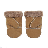 YISEVEN Women's  Lambskin Shearling Leather  Gloves(Mittens) YISEVEN