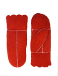 YISEVEN Women's  Lambskin Shearling Leather  Gloves(Mittens) YISEVEN