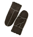 YISEVEN Women's  Lambskin Shearling Leather  Gloves(Mittens) YISEVEN
