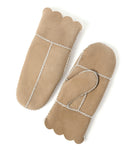 YISEVEN Women's  Lambskin Shearling Leather  Gloves(Mittens) YISEVEN