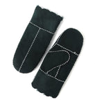 YISEVEN Women's  Lambskin Shearling Leather  Gloves(Mittens) YISEVEN